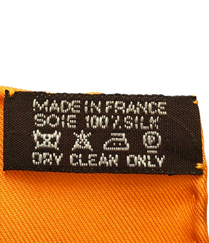 美品 HERMES スカーフ シルク100% カレ90 Ceintures et Liens レディース エルメス