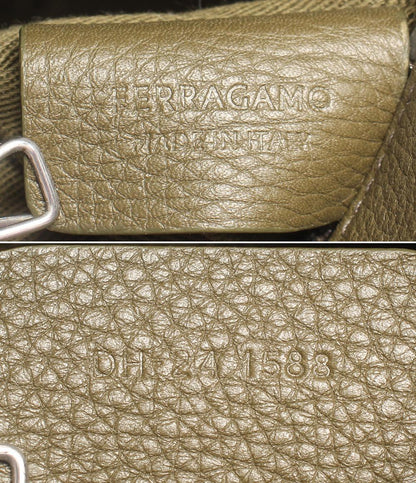 美品 Salvatore Ferragamo ショルダーバッグ 斜め掛け DH-24 1588 レディース サルヴァトーレフェラガモ