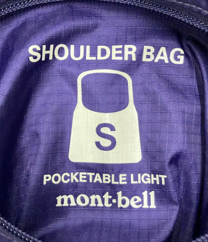 mont-bell ショルダーバッグ ポケッタブル ライトショルダー S 斜め掛け レディース モンベル