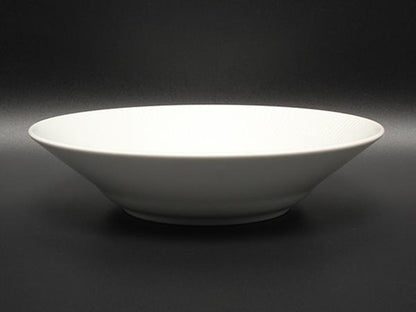 美品 ロイヤルコペンハーゲン ディーププレート パスタプレート 皿 24cm ホワイトフルーテッド Royal Copenhagen