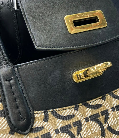 Salvatore Ferragamo トートバッグ ショルダーバッグ 肩掛け ガンチーニ AU-21 1012 レディース サルヴァトーレフェラガモ