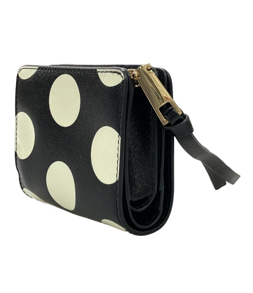 美品 MARC JACOBS 二つ折り財布 レザー レディース マークジェイコブス