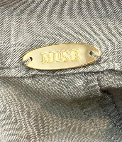 美品 MUSE フレアスカート 25-060-520-4130-1-0 レディース SIZE 36 (S) ミューズ