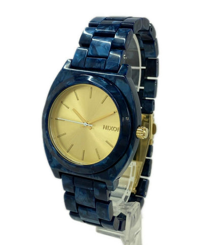 NIXON 腕時計 TIME TELLER ACETATE クオーツ ゴールド A327-1047 メンズ ニクソン