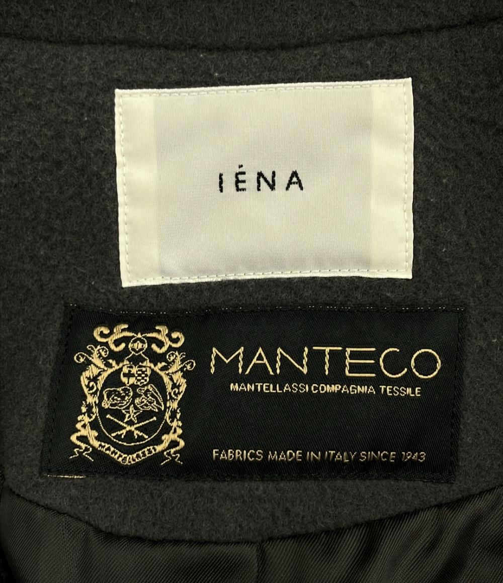 イエナ×マンテコ ノーカラーコート レディース SIZE 34 (S) IENA× MANTECO