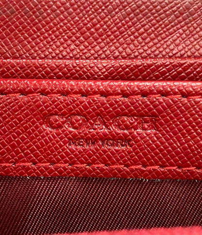 COACH ラウンドファスナー長財布 シグネチャー F53768 レディース コーチ