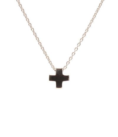 美品 STAR JEWELRY ネックレス K18 クロス レディース スタージュエリー