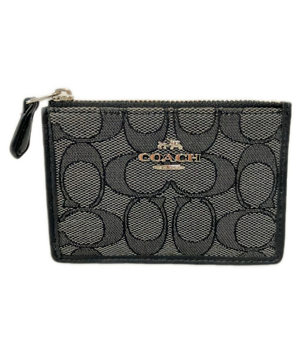 COACH コインケース キーリング付き シグネチャー 64435 レディース メンズ コーチ