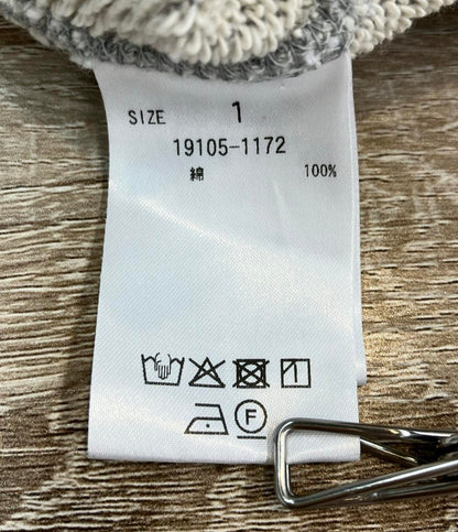 CLANE パーカー 2025aw 長袖 前面プリント ジップアップ ワンポイント LOGO COMPACT ZIP UP HOODIE 19105-1172 レディース SIZE 1 (S) クラネ