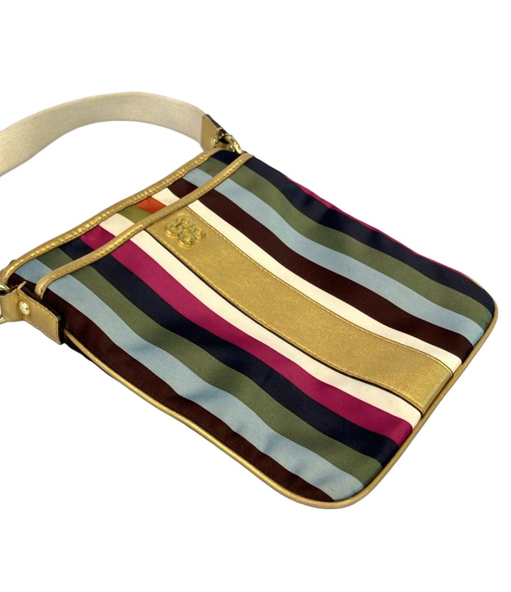 COACH ショルダーバッグ ストライプ柄 レディース コーチ