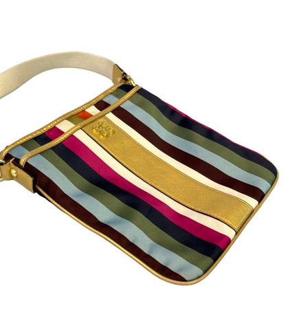 COACH ショルダーバッグ ストライプ柄 レディース コーチ