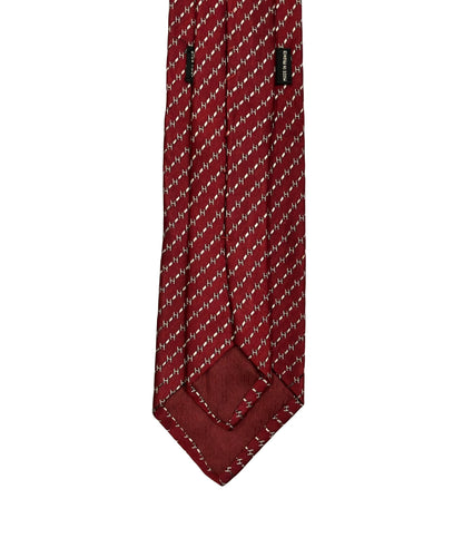 HERMES ネクタイ シルク 100% Hロゴ レディース エルメス