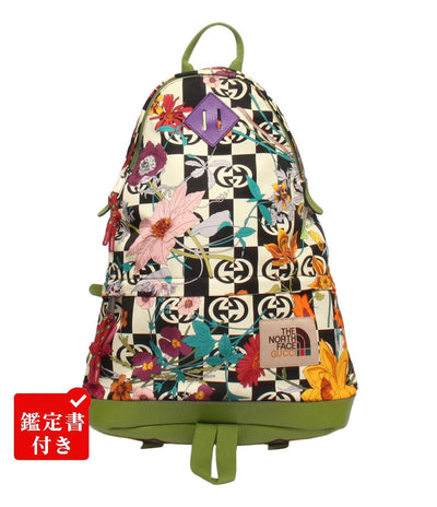 GUCCI THE NORTH FACE リュック コラボ フローラル バックパック 650288 520981 レディース グッチ ザ・ノースフェイス