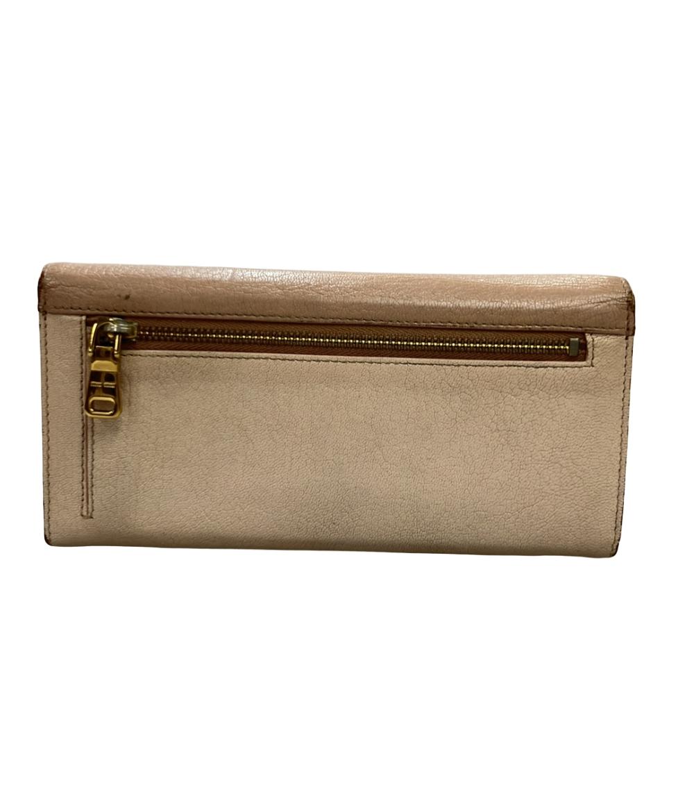 Miu Miu 長財布 レザー レディース ミュウ ミュウ