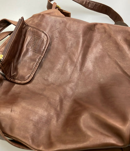 PORTER ハンドバッグ ショルダーバッグ 2WAY 斜め掛け レザー フランク メンズ ポーター