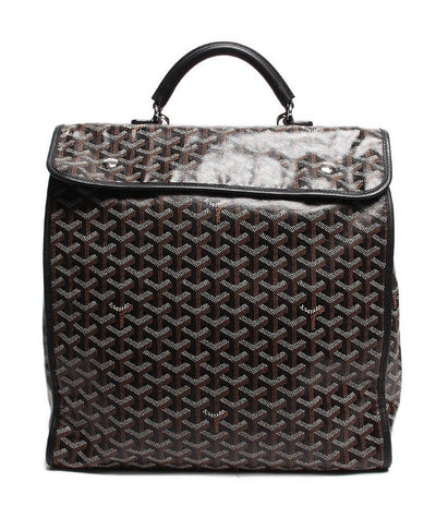 ゴヤール バックパック リュック シルバー金具 サン レジェ ゴヤールディンキャンバス GOYARD