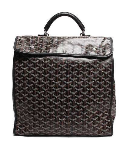 ゴヤール バックパック リュック シルバー金具 サン レジェ ゴヤールディンキャンバス GOYARD