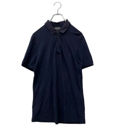 GIORGIO ARMANI 半袖ポロシャツ フロントボタン留め ストレートヘム 6YSF53 SJSFZ メンズ SIZE 46 (S) ジョルジオアルマーニ