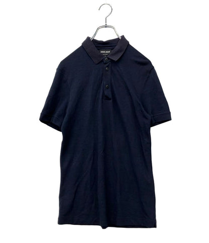 GIORGIO ARMANI 半袖ポロシャツ フロントボタン留め ストレートヘム 6YSF53 SJSFZ メンズ SIZE 46 (S) ジョルジオアルマーニ