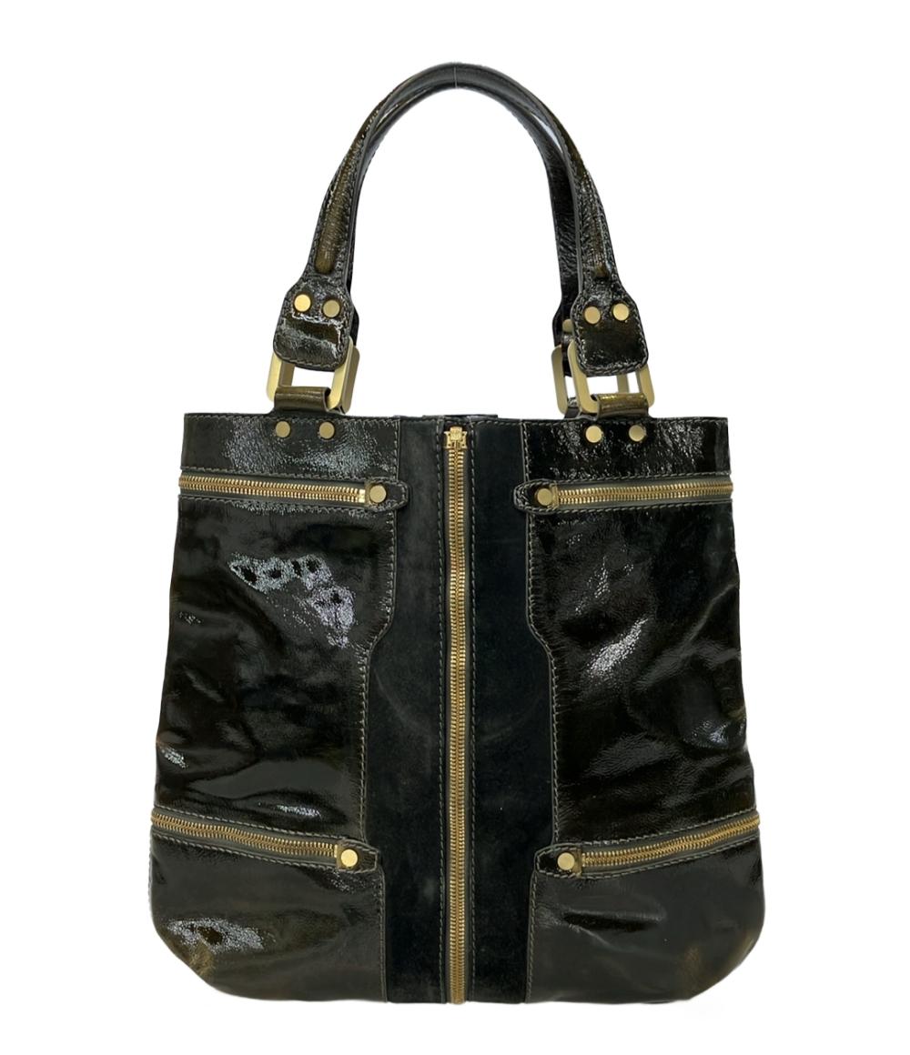 【なおなお様】ジミーチュウJIMMY CHOO トートバッグ ソフィア ブラック JIMMY CHOO ソフィアスターエンボストートバッグ ブラック レディース