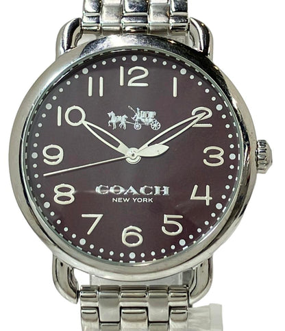 コーチ 腕時計 クオーツ レッド CA.97.7.14.1035 レディース COACH