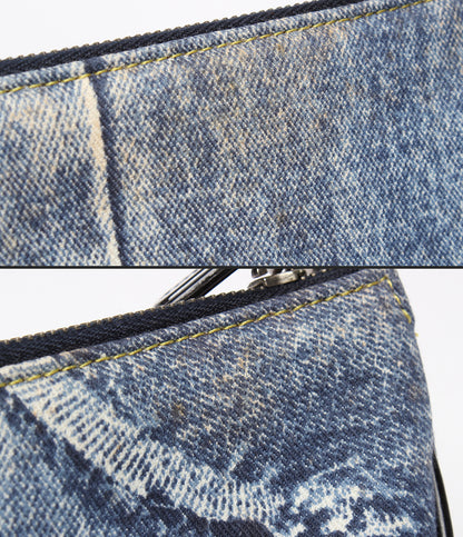 Christian Dior ワンショルダーバッグ 肩掛け デニム サドルバッグ ミスディオレラ レディース クリスチャンディオール