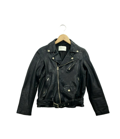 ビューティフルピープル シープレザーダブルライダースジャケット 革ジャン レディース SIZE 140 beautiful people