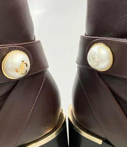 Jimmy Choo ショートブーツ レディース SIZE 37 (24cm) ジミーチュウ