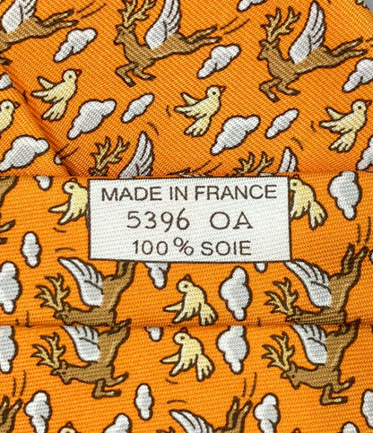 美品 エルメス ネクタイ シルク100% メンズ HERMES