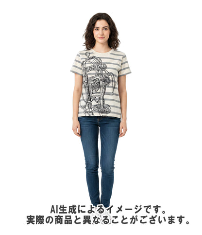 HERMES 半袖 Tシャツ H1H4612DN0332 レディース SIZE 36 (S) エルメス