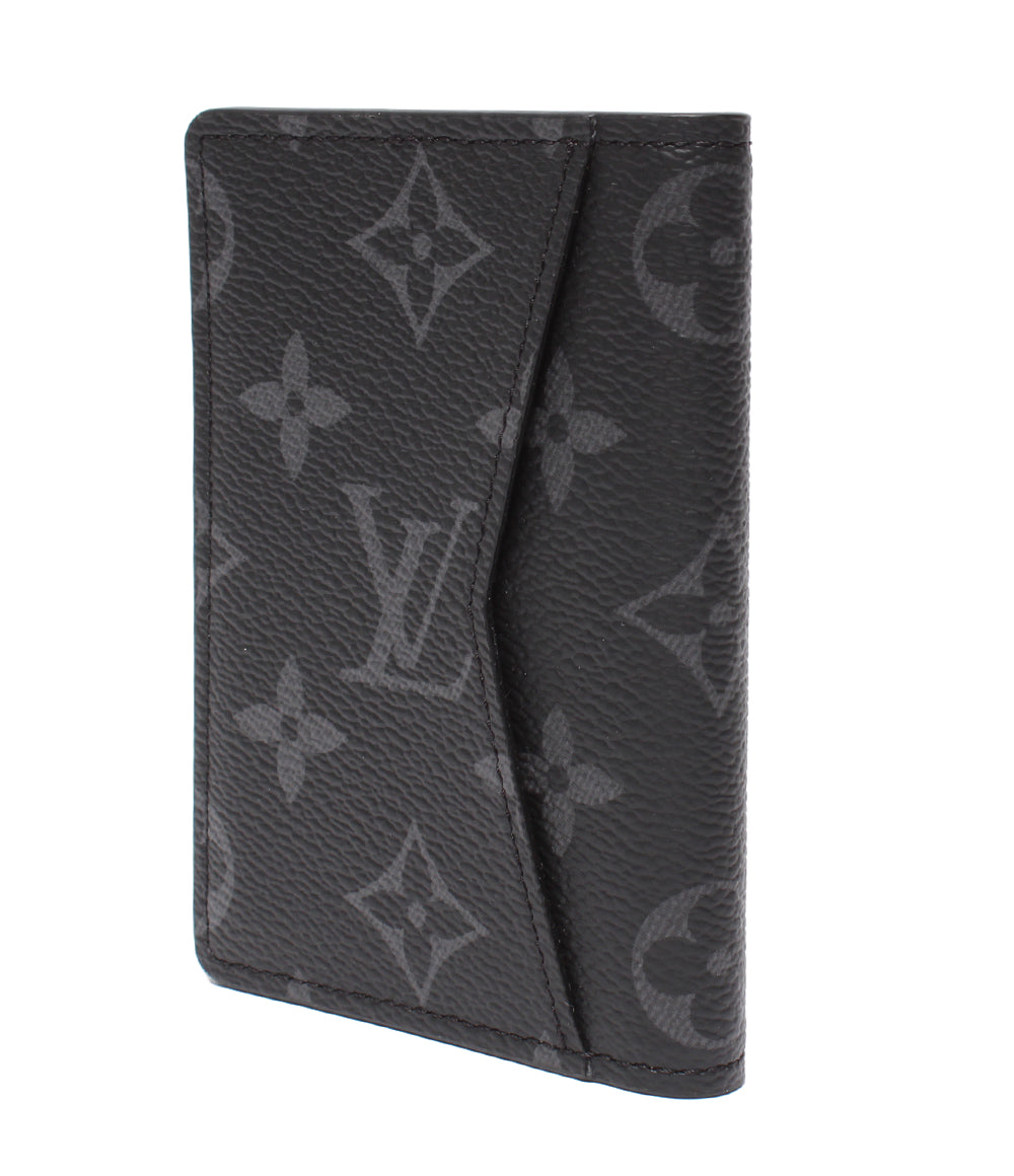 美品 LOUIS VUITTON カードケース オーガナイザー･ドゥ ポッシュ モノグラム エクリプス M61696 メンズ ルイ・ヴィトン