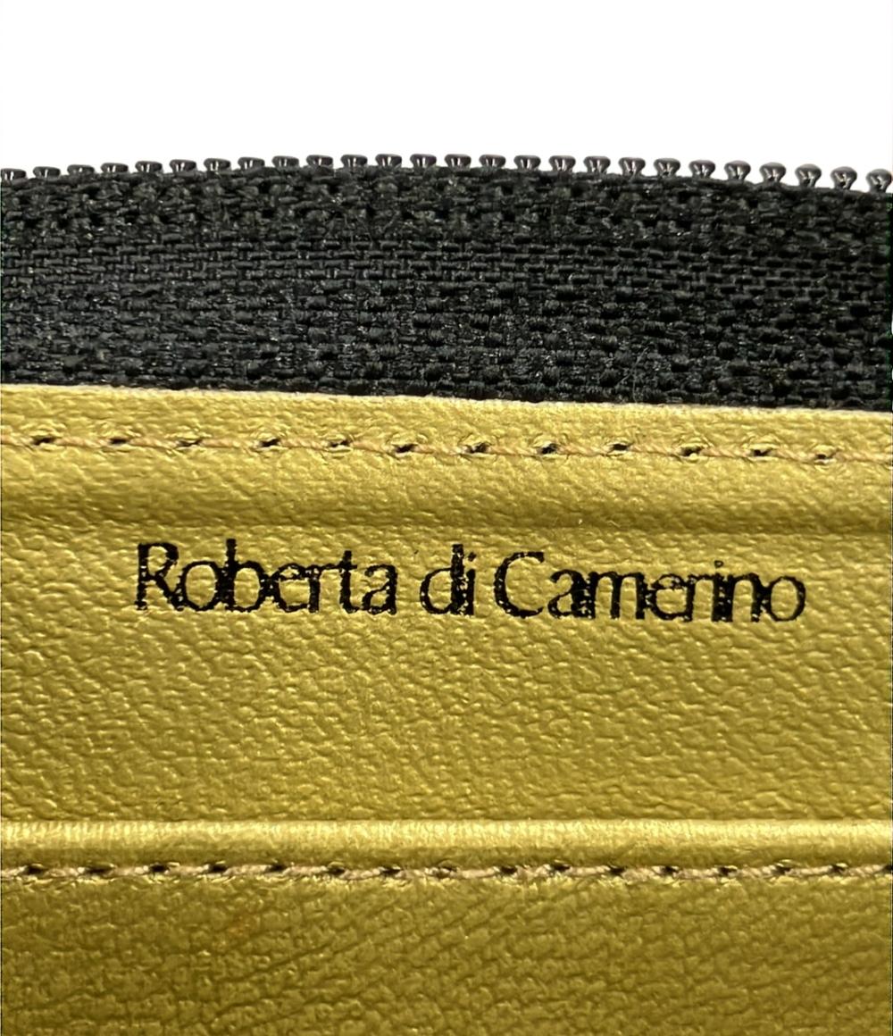 Roberta di Camerino ラウンドファスナー長財布 レディース ロベルタ・ディ・カメリーノ