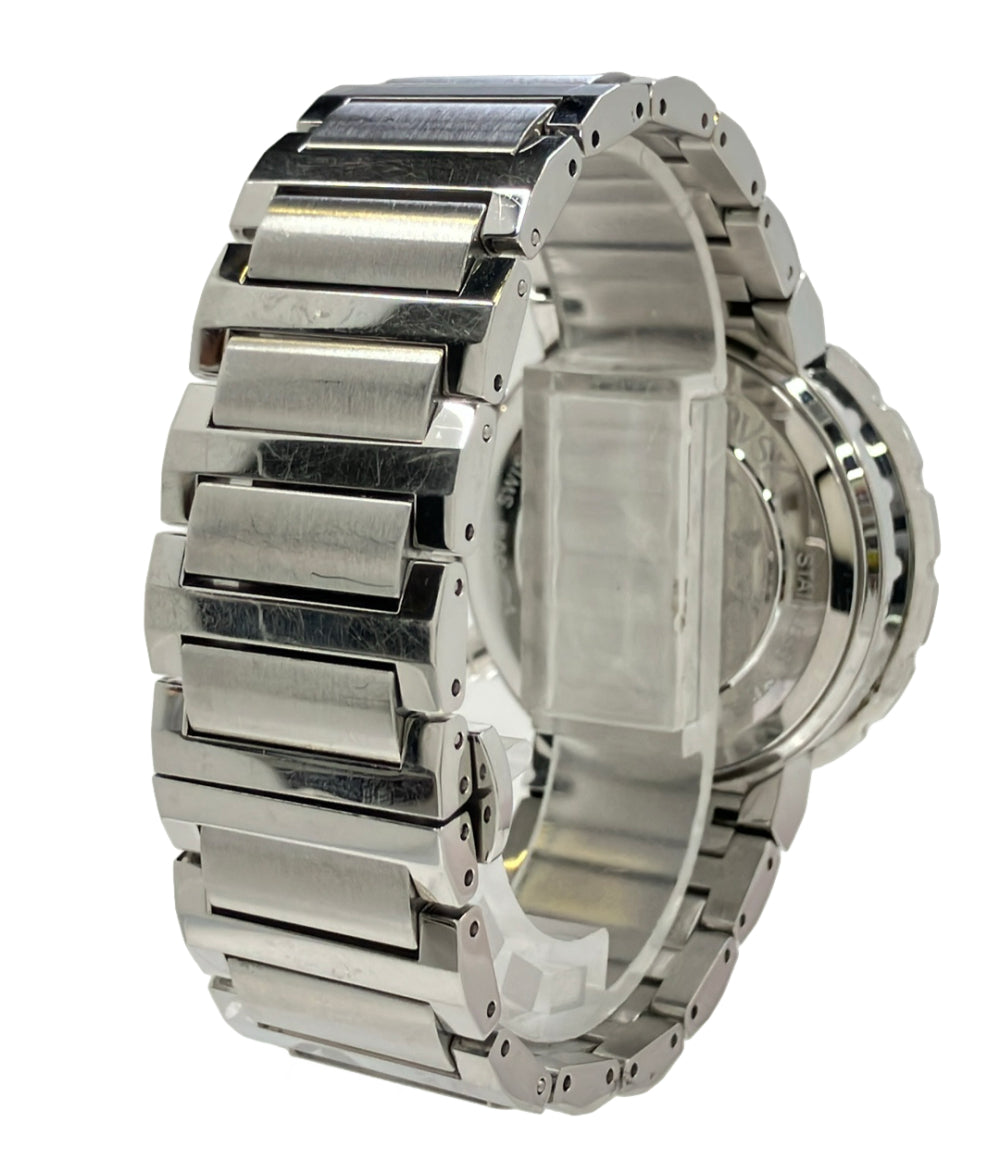 SWAROVSKI 腕時計 クオーツ ブラック メンズ スワロフスキー