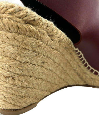 セリーヌ オープントゥウェッジソールサンダル レディース SIZE 36 (M) CELINE