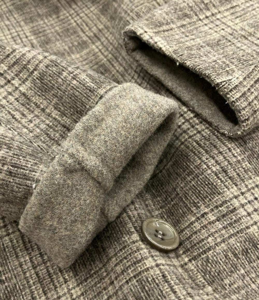 ソアール チェスターコート チェック レディース SIZE F (M) SOUAIRE