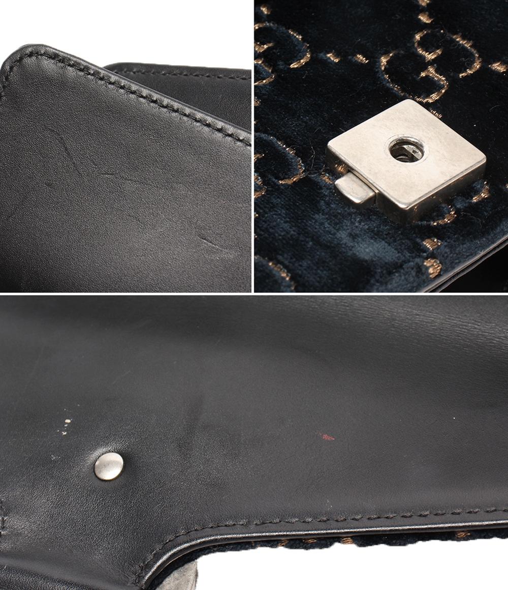 グッチ チェーンショルダーバッグ ハンドバッグ 肩掛け ディオニュソス GGベルベット 400249 520981 レディース GUCCI