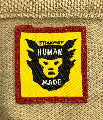 HUMAN MADE 半袖 ポロシャツ メンズ SIZE L ヒューマンメード