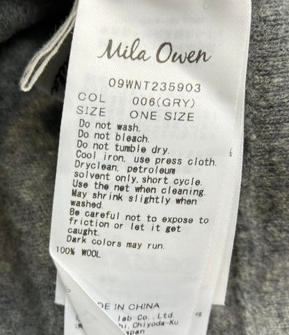 美品 ミラオーウェン 長袖ニット タートルネック レディース SIZE F (M) Mila Owen