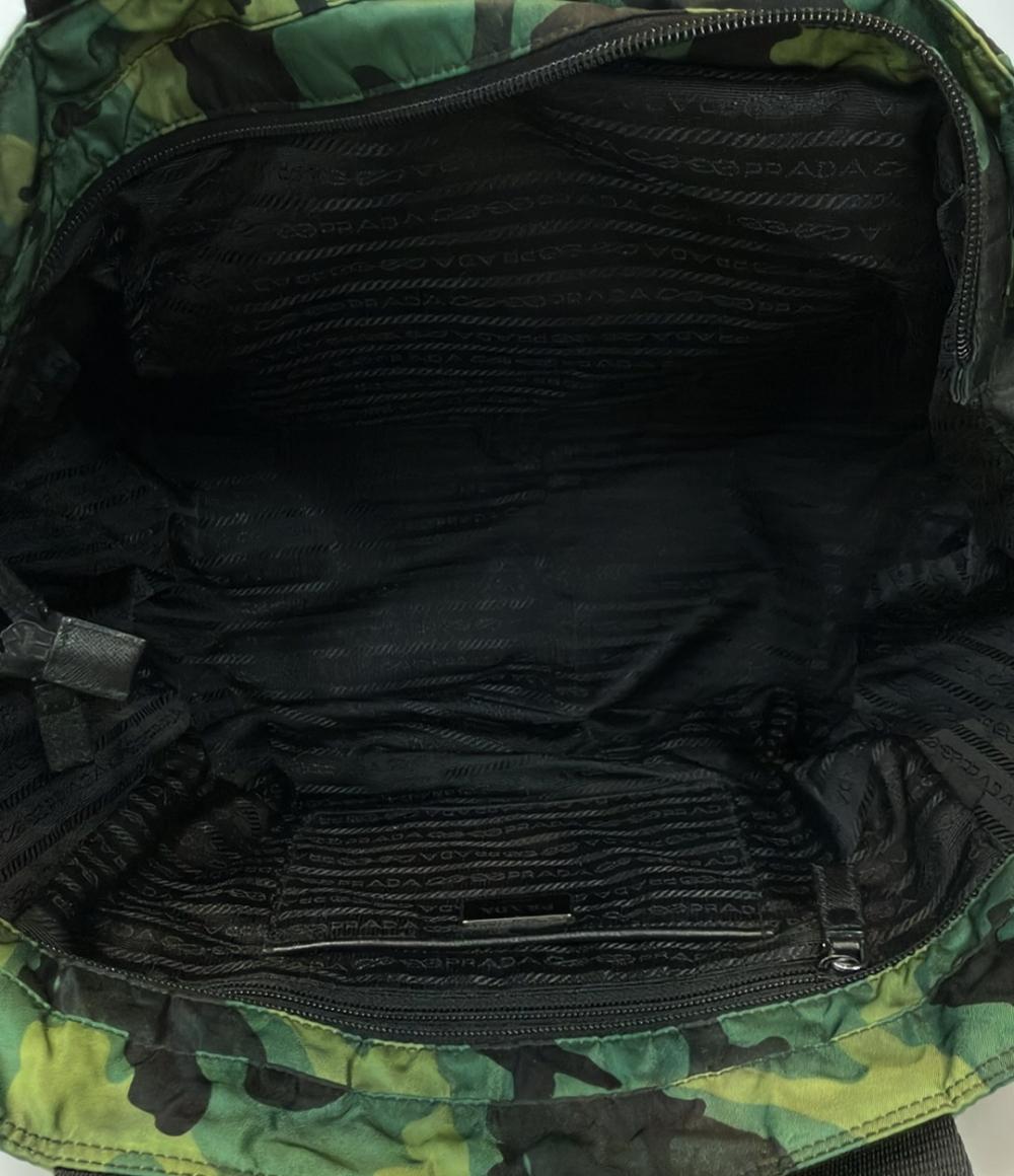 PRADA 2wayトートバッグ ショルダーバッグ 迷彩柄 レディース プラダ