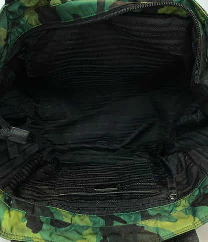 PRADA 2wayトートバッグ ショルダーバッグ 迷彩柄 レディース プラダ