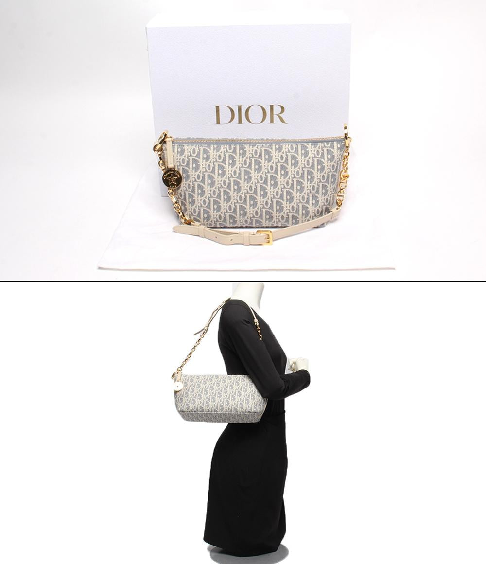 美品 Christian Dior ショルダーバッグ 肩掛け ディオールスター 