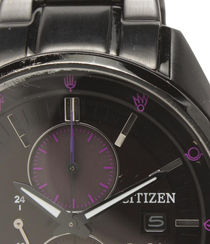 CITIZEN 腕時計 ファイナルファンタジーXIV ソーラー ブラック B612-S128081 メンズ シチズン