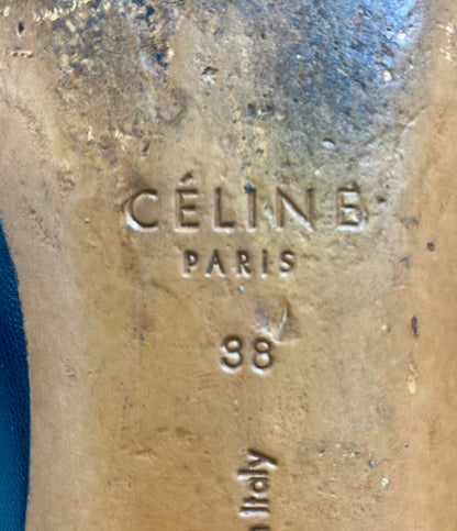 CELINE ポインテッドトゥローファー レディース SIZE 38 (25.5cm) セリーヌ
