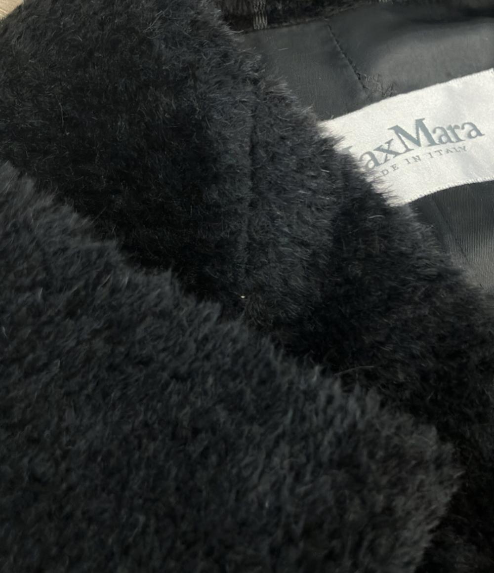 MAX MARA コート オーバーサイズ ダブルブレスト  アルパカ エッグライン ロングテディベアアイコンコート TEDGIRL レディース SIZE 38 (S)