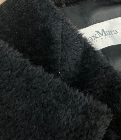 MAX MARA コート オーバーサイズ ダブルブレスト  アルパカ エッグライン ロングテディベアアイコンコート TEDGIRL レディース SIZE 38 (S)