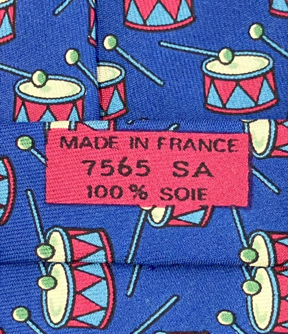 エルメス ネクタイ シルク100% メンズ HERMES