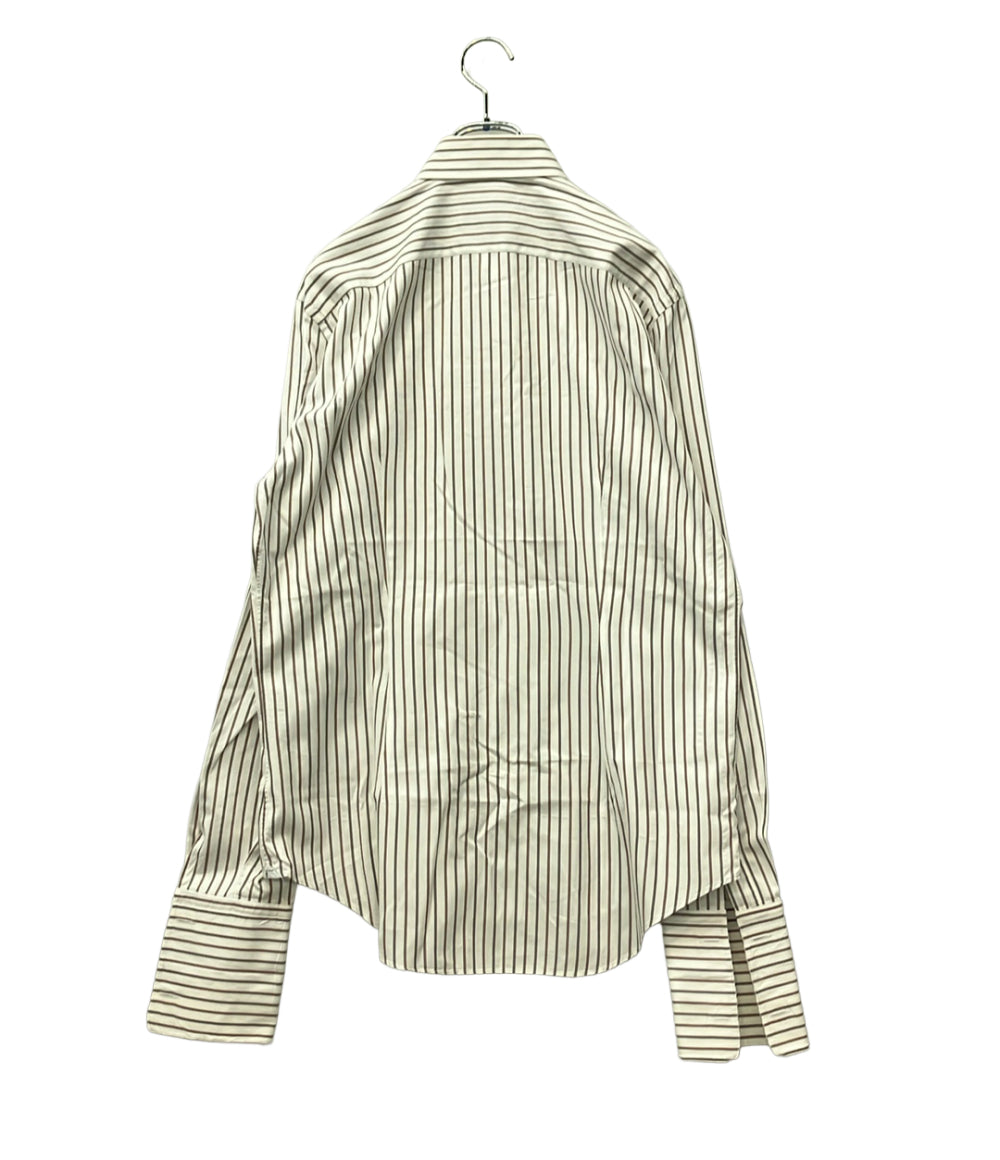 Salvatore Ferragamo 長袖シャツ ストライプ柄 メンズ SIZE 40 (L) サルヴァトーレフェラガモ