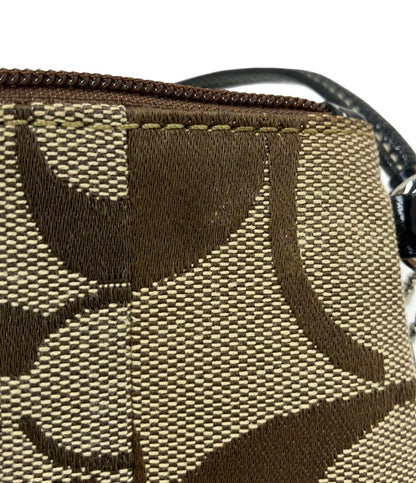 コーチ ポーチ ハンドストラップ付き シグネチャー レディース COACH