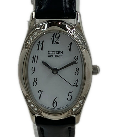 CITIZEN 腕時計 エコドライブ ソーラー ホワイト E031-S022495 レディース シチズン