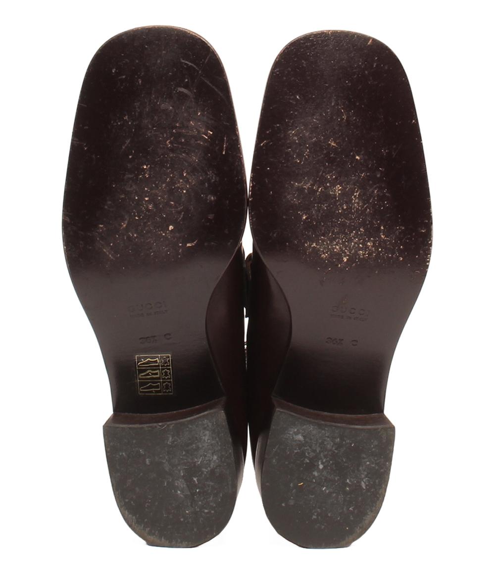 グッチ ローファー ホースビット 100 1067 レディース SIZE 36 1/2 (M) GUCCI